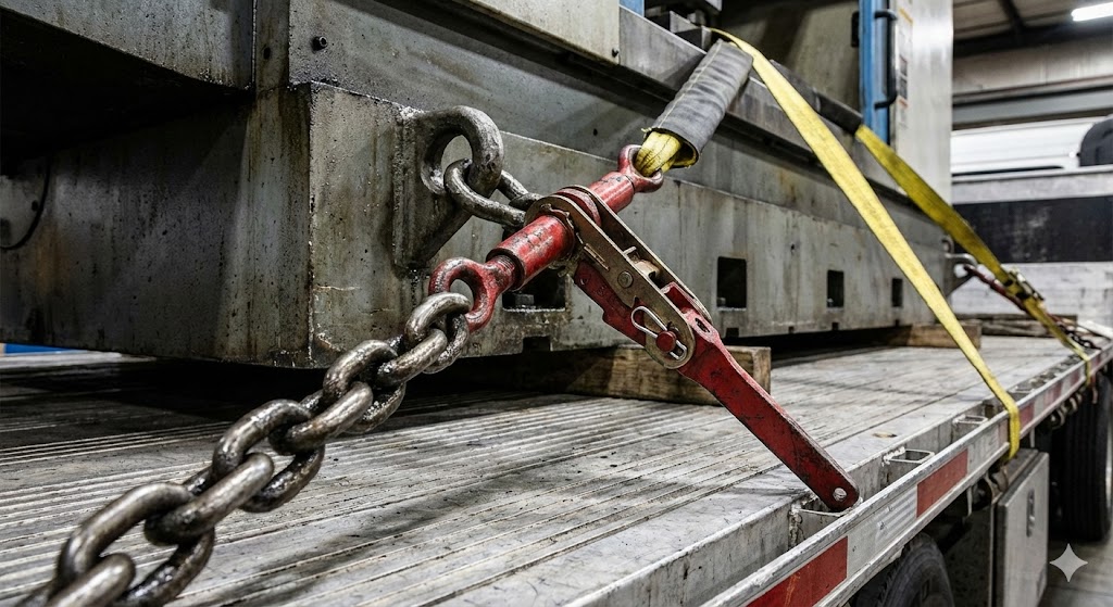 Ağır Yük Makine Sabitleme ve Lashing Hizmeti